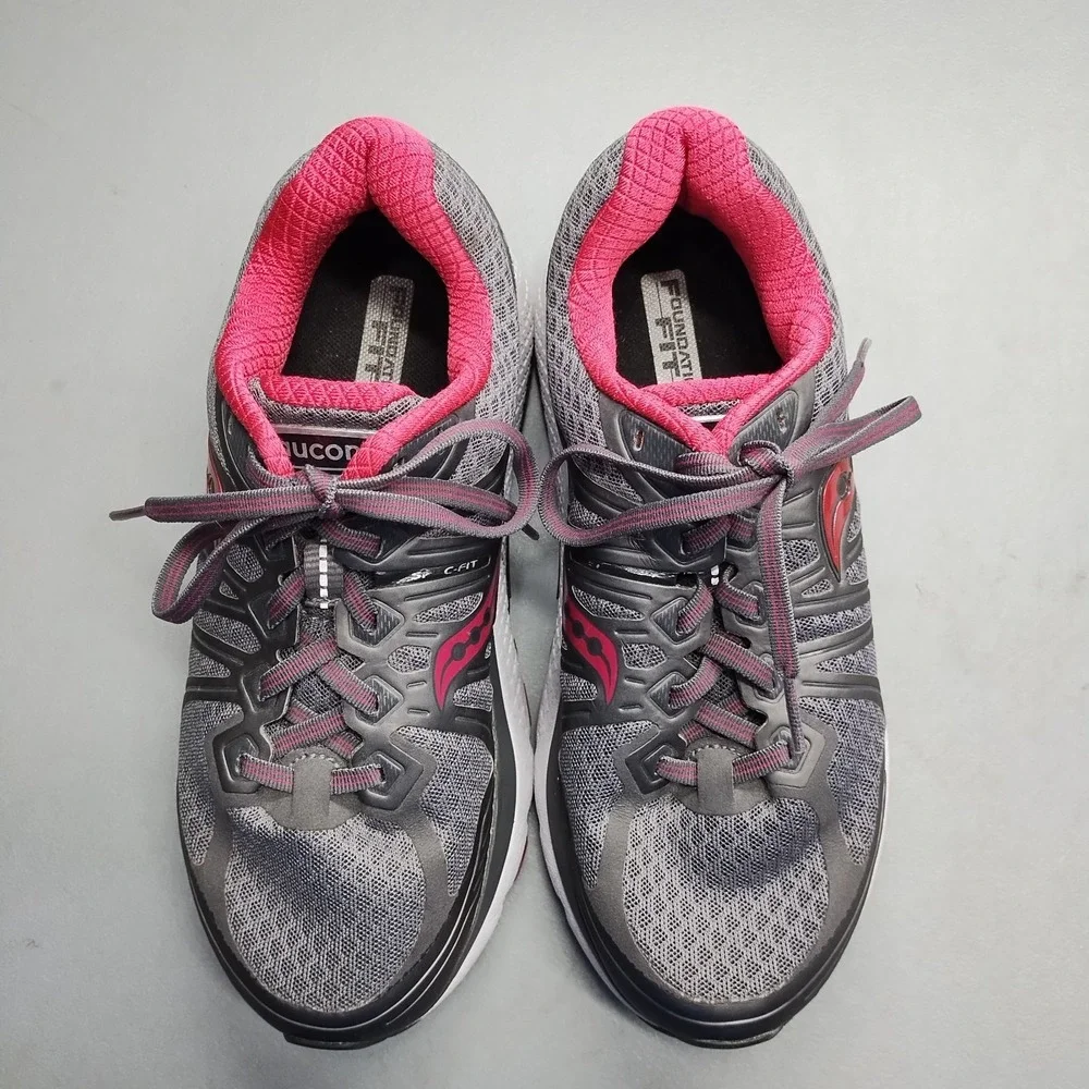 Saucony Echelon 6 Sneakers Womens Size 8 Multi‎ Synthetic Support Frame S10385-1